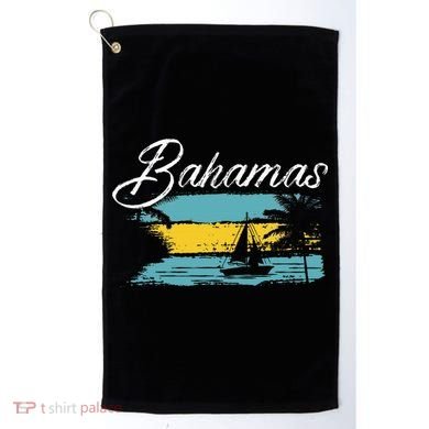 Proud Bahamas Bahamians Flag Golf Towel