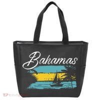 Proud Bahamas Bahamians Flag Tote Bag thumb 0