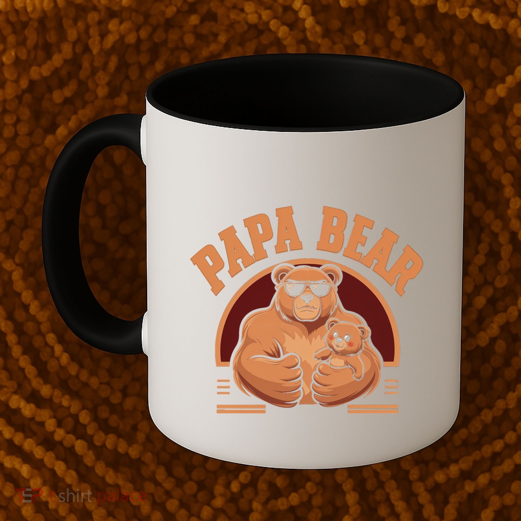 Papa Bear Bear Family Love Dad Father Daddy Cool Gift Coffee Mug