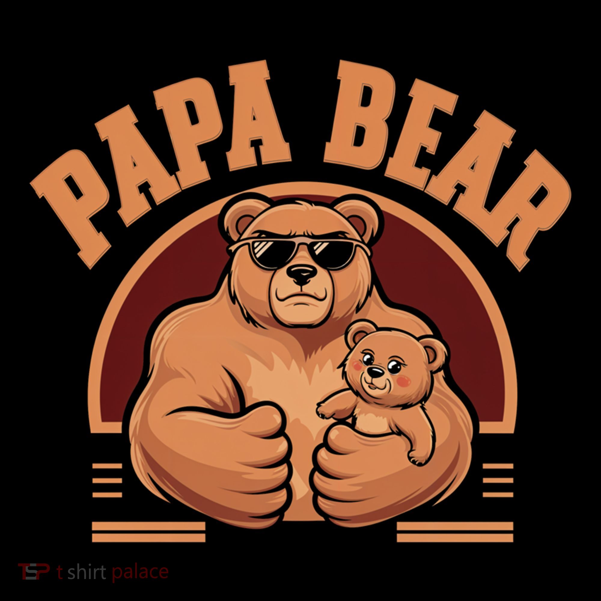 Papa Bear Bear Family Love Dad Father Daddy Cool Gift Coffee Mug