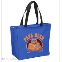 Papa Bear Bear Family Love Dad Father Daddy Cool Gift Tote Bag thumb 2