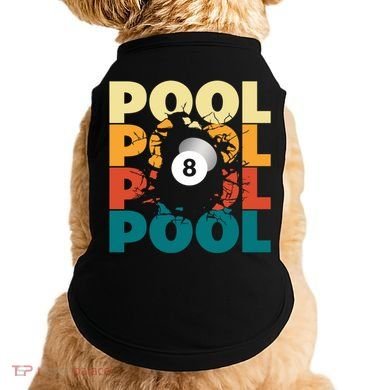 Pool Billiards Billiards Gift Doggie Tank