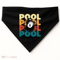 Pool Billiards Billiards Gift USA-Made Doggie Bandana thumb 0