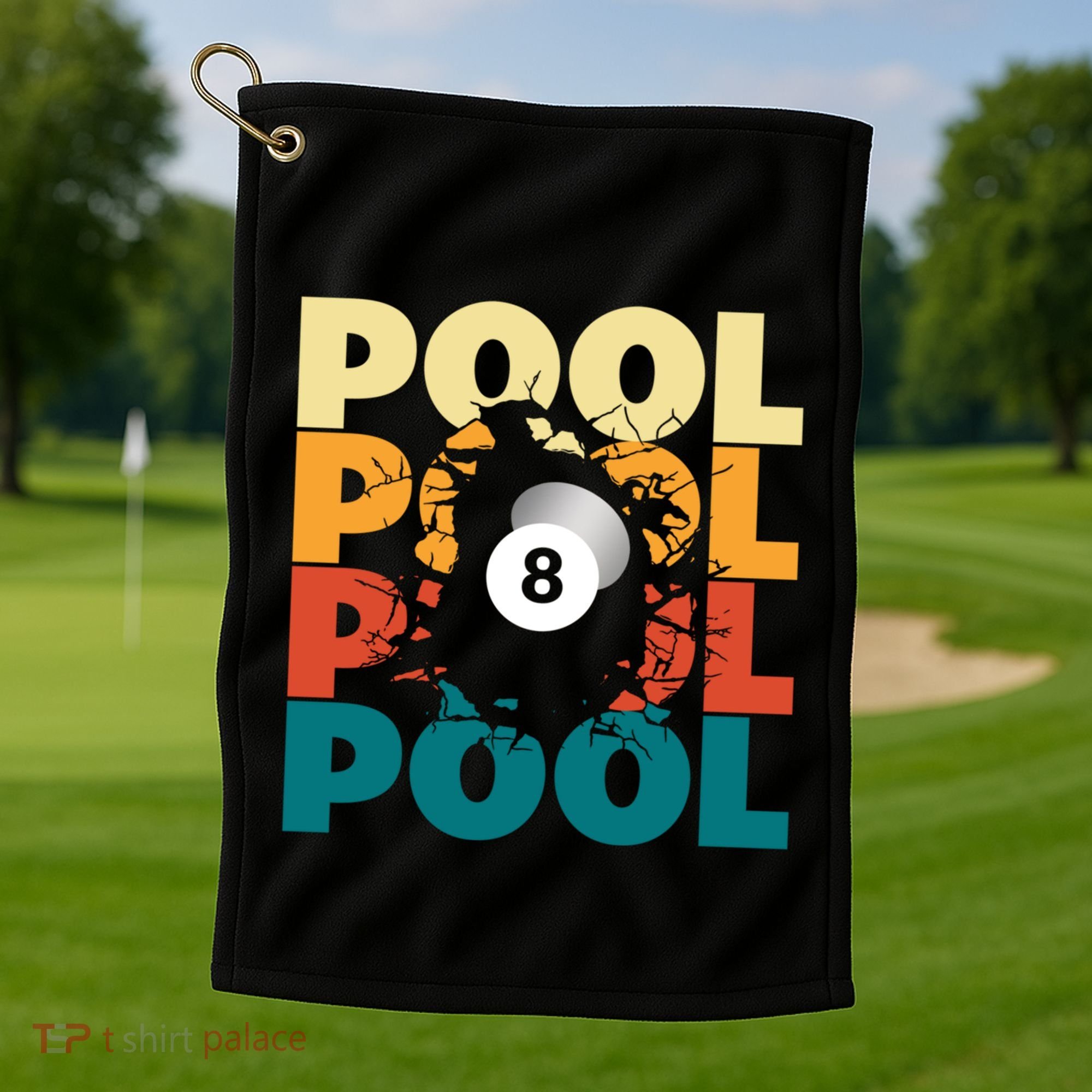 Pool Billiards Billiards Gift Golf Towel