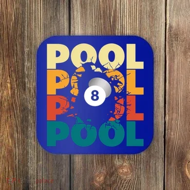 Pool Billiards Billiards Gift Coaster