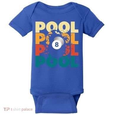Pool Billiards Billiards Gift Baby Bodysuit