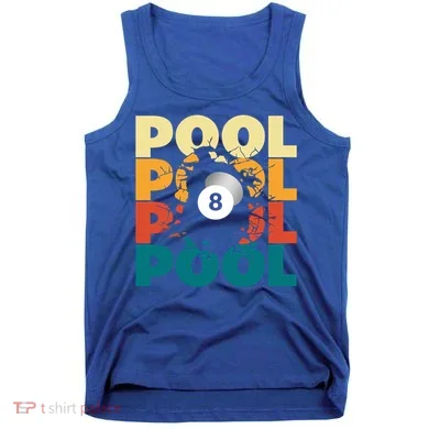 Pool Billiards Billiards Gift Tank Top