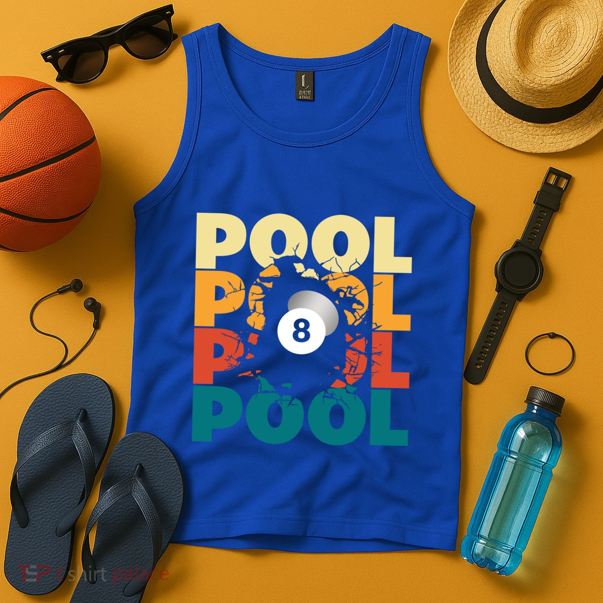 Pool Billiards Billiards Gift Tank Top