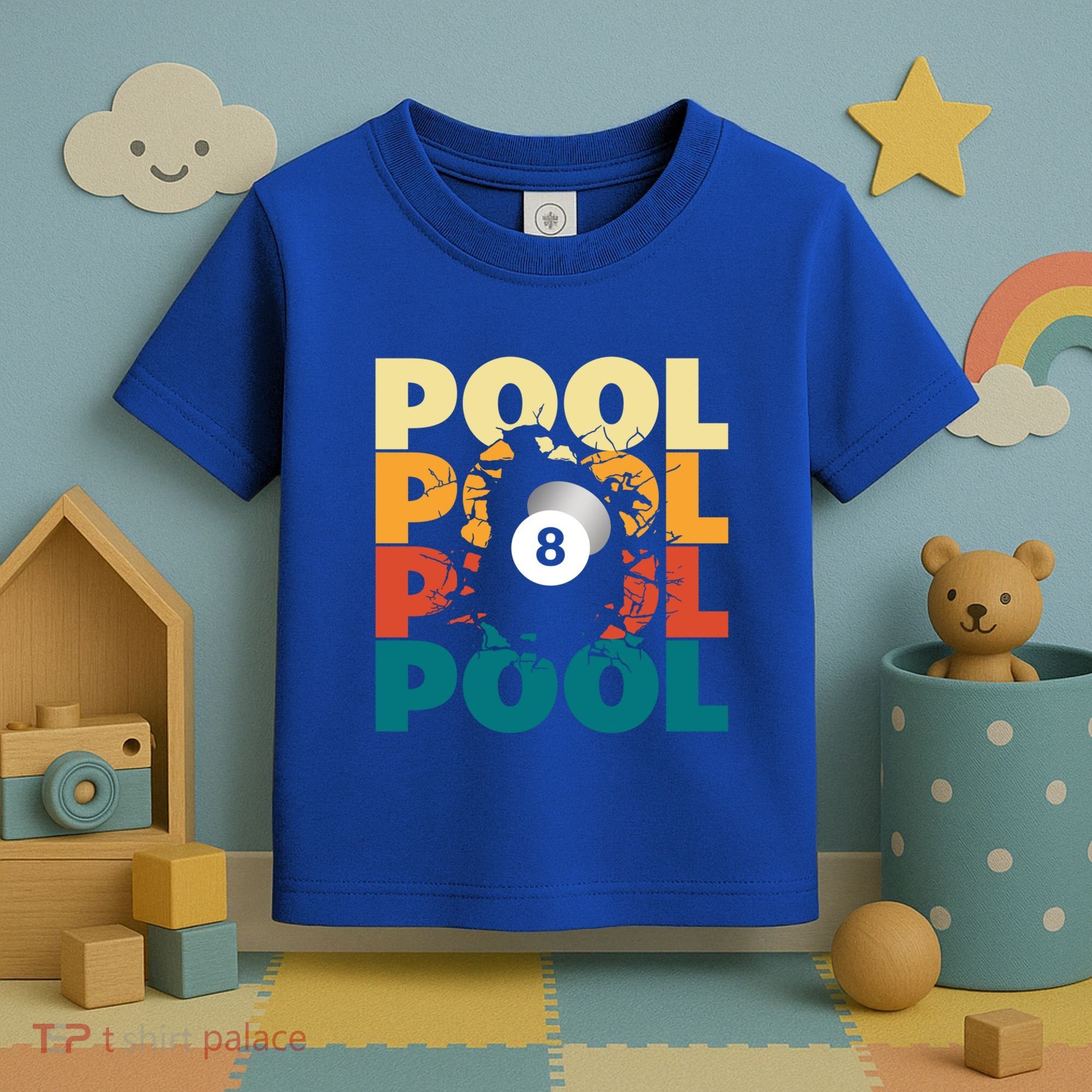 Pool Billiards Billiards Gift Toddler T-Shirt