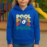 Pool Billiards Billiards Gift Kids Hoodie thumb 3