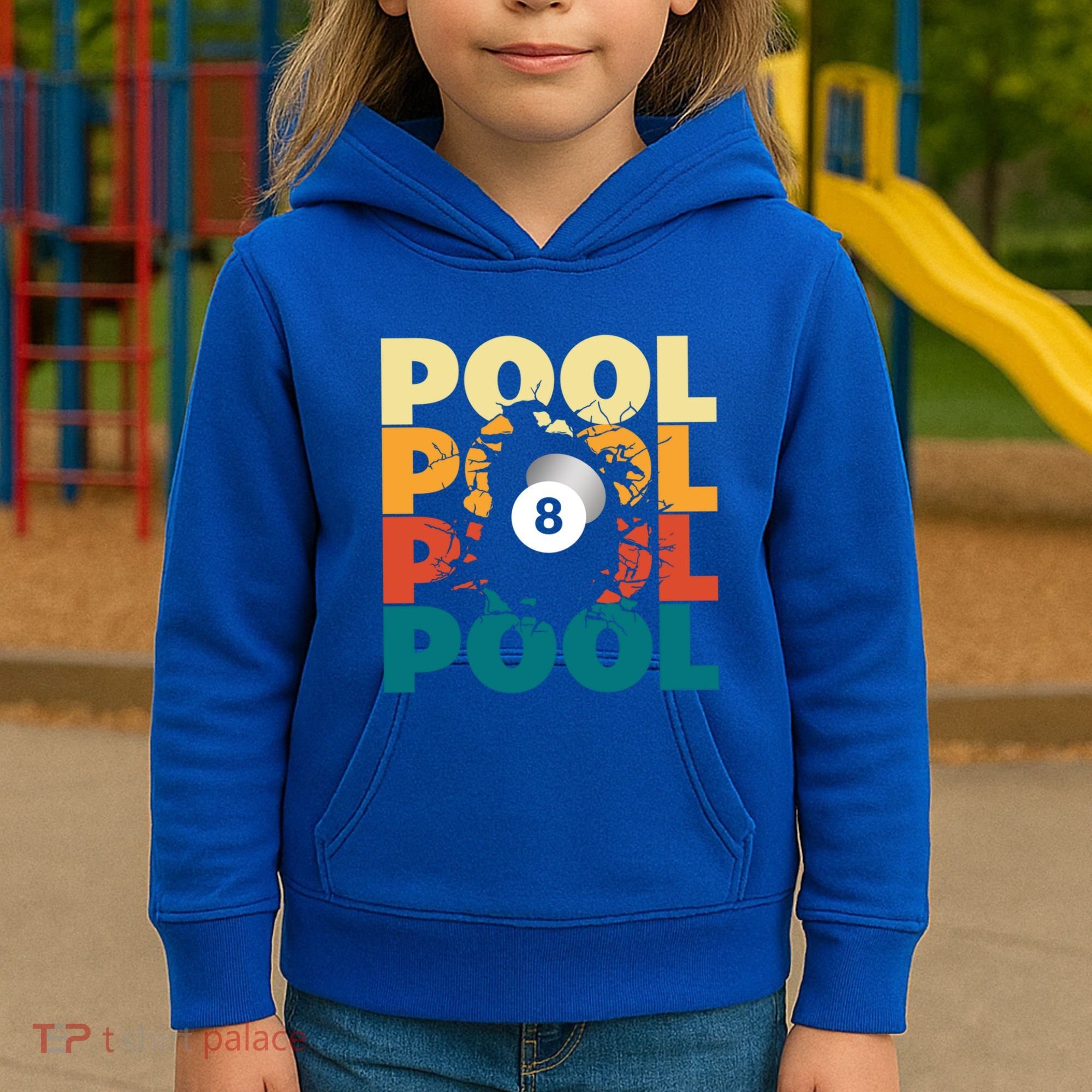 Pool Billiards Billiards Gift Kids Hoodie
