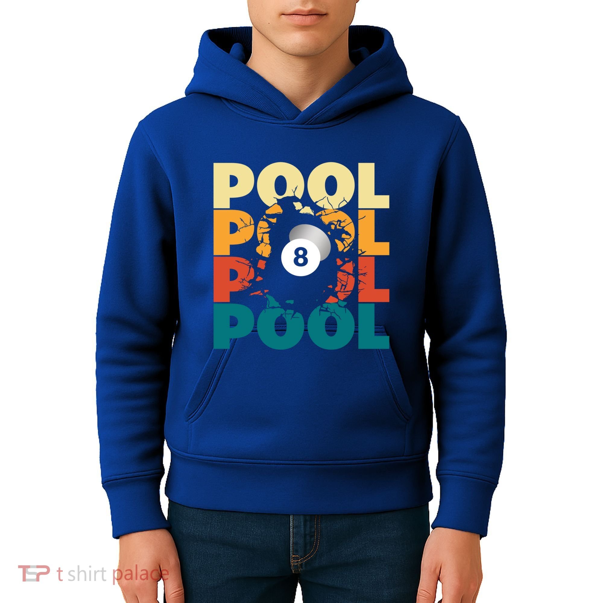 Pool Billiards Billiards Gift Kids Hoodie