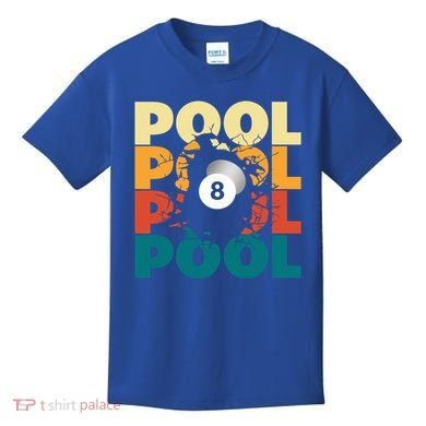 Pool Billiards Billiards Gift Kids T-Shirt