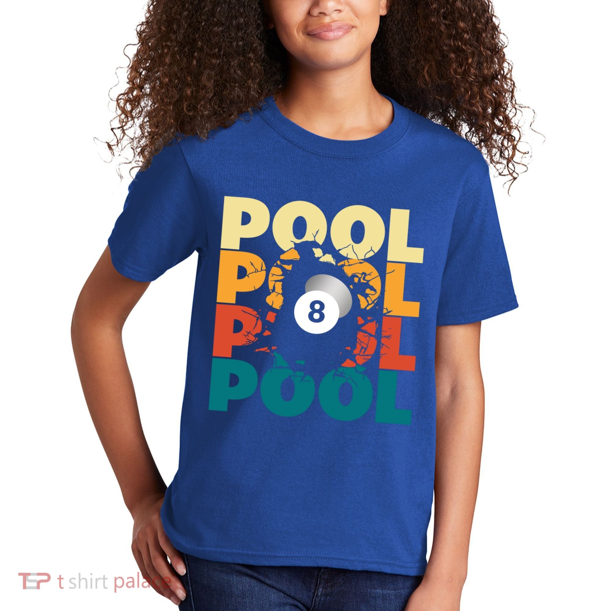 Pool Billiards Billiards Gift Kids T-Shirt