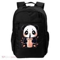 Panda Bear Boba Tea Bubble Tea Anime Kawaii  Backpack thumb 0