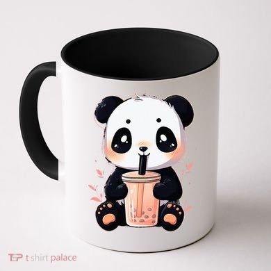 Panda Bear Boba Tea Bubble Tea Anime Kawaii  Coffee Mug
