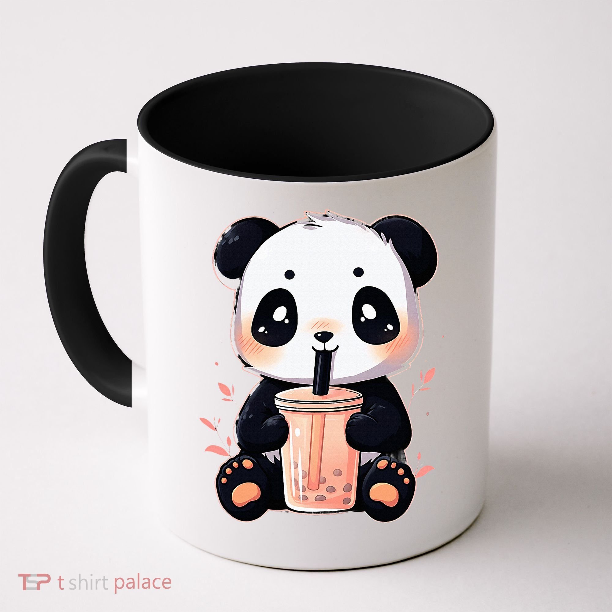 Panda Bear Boba Tea Bubble Tea Anime Kawaii  Coffee Mug