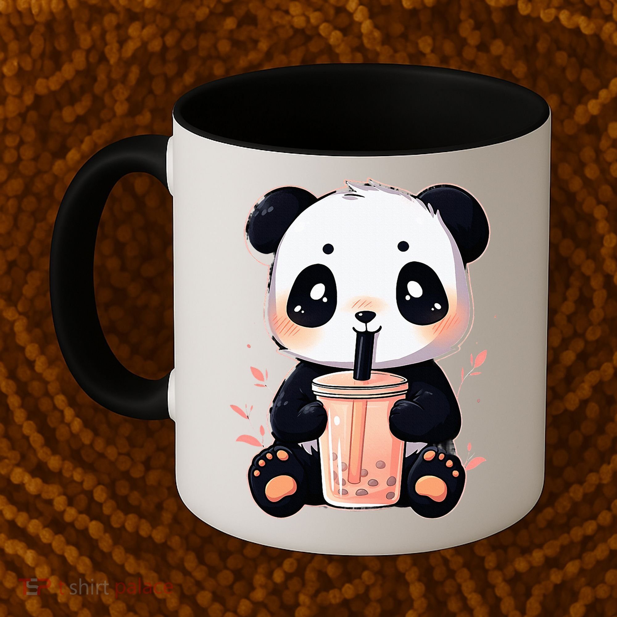 Panda Bear Boba Tea Bubble Tea Anime Kawaii  Coffee Mug