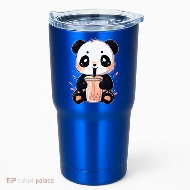 Panda Bear Boba Tea Bubble Tea Anime Kawaii  Tumbler
