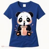 Panda Bear Boba Tea Bubble Tea Anime Kawaii  Women's T-Shirt thumb 0