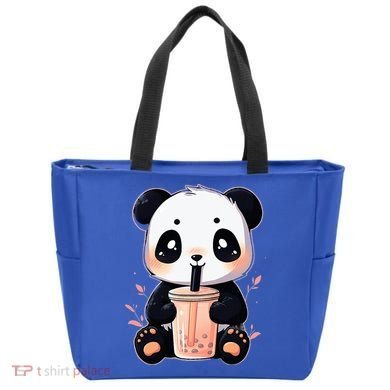 Panda Bear Boba Tea Bubble Tea Anime Kawaii  Tote Bag