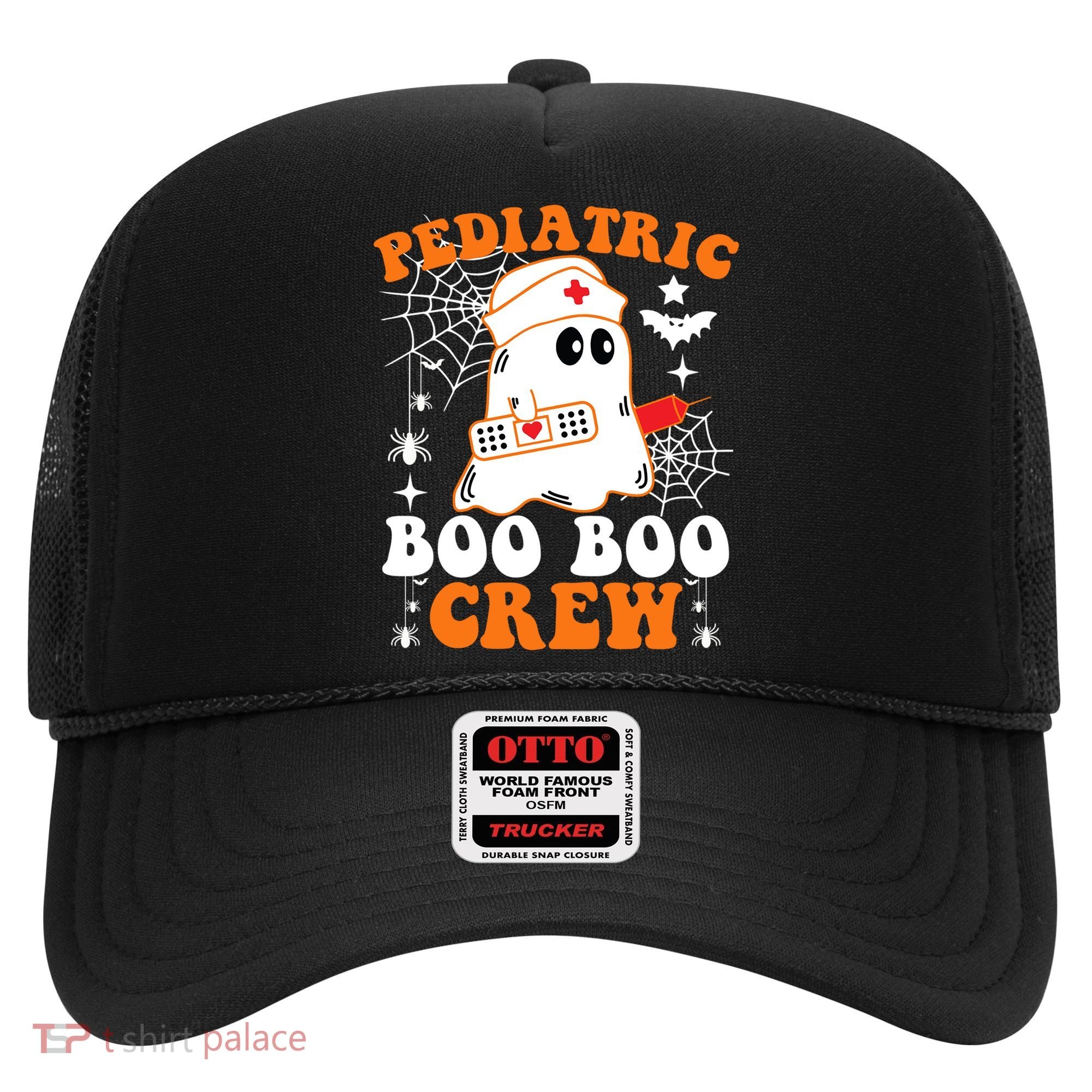 Pediatric Boo Boo Crew Great Gift Funny Nurse Ghost Halloween Gift Hat