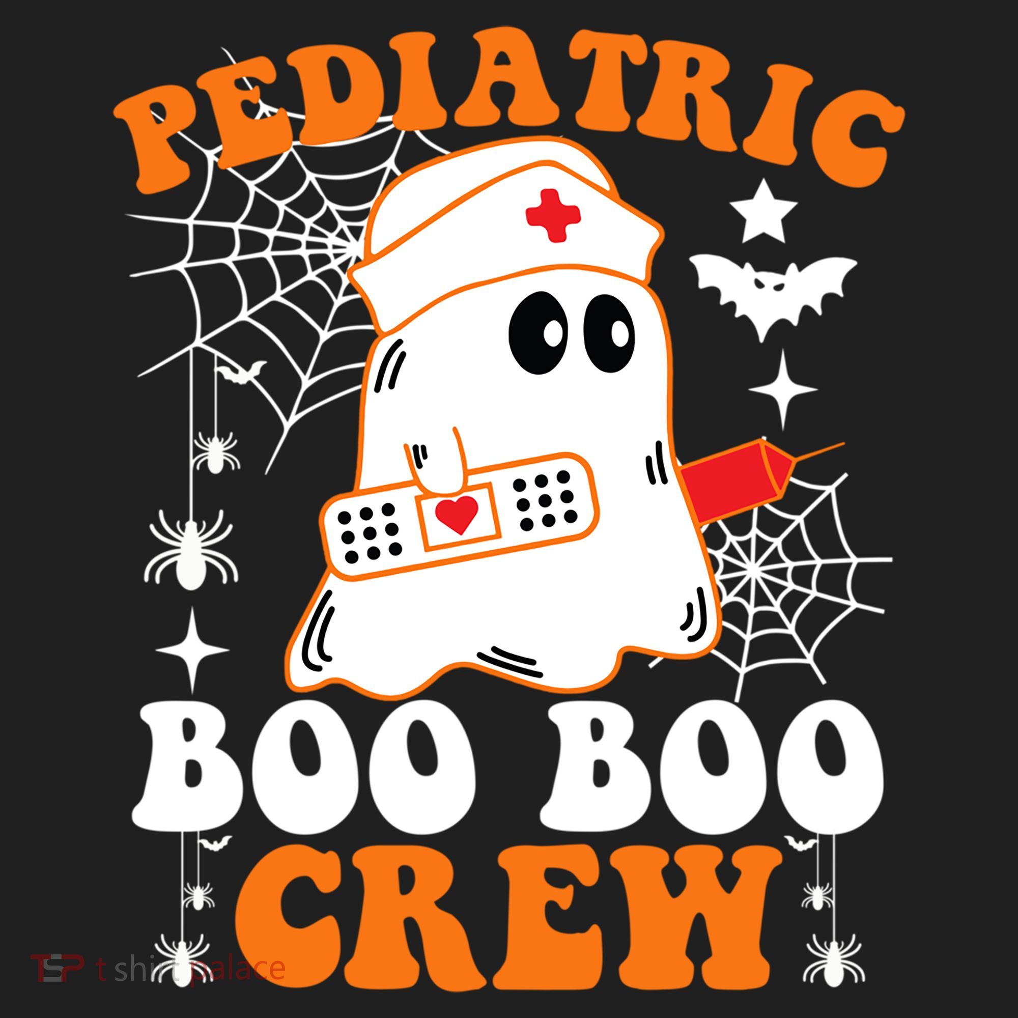 Pediatric Boo Boo Crew Great Gift Funny Nurse Ghost Halloween Gift Hat