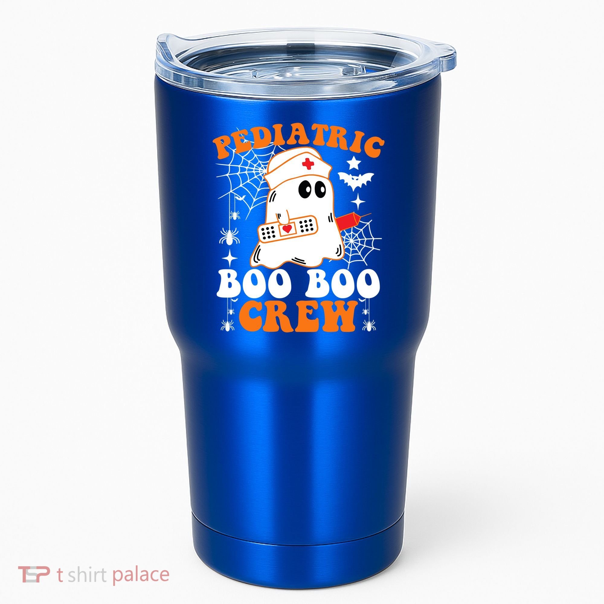 Pediatric Boo Boo Crew Great Gift Funny Nurse Ghost Halloween Gift Tumbler