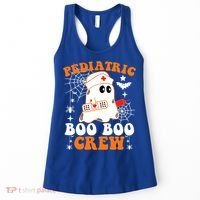 Pediatric Boo Boo Crew Great Gift Funny Nurse Ghost Halloween Gift Women's Tank Top thumb 0