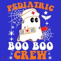 Pediatric Boo Boo Crew Great Gift Funny Nurse Ghost Halloween Gift Tote Bag thumb 4