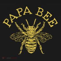 Papa Bee Beekeeper Funny FatherS Day Bee Lover Gift Bucket Hat thumb 4