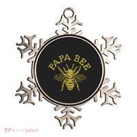 Papa Bee Beekeeper Funny FatherS Day Bee Lover Gift Ornament thumb 0