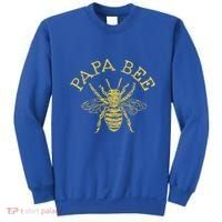 Papa Bee Beekeeper Funny FatherS Day Bee Lover Gift Sweatshirt thumb 0