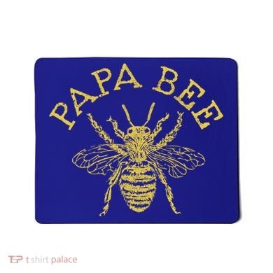 Papa Bee Beekeeper Funny FatherS Day Bee Lover Gift Mousepad