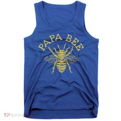 Papa Bee Beekeeper Funny FatherS Day Bee Lover Gift Tank Top