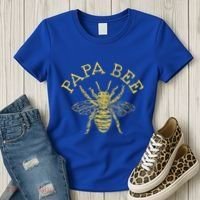 Papa Bee Beekeeper Funny FatherS Day Bee Lover Gift Women's T-Shirt thumb 3