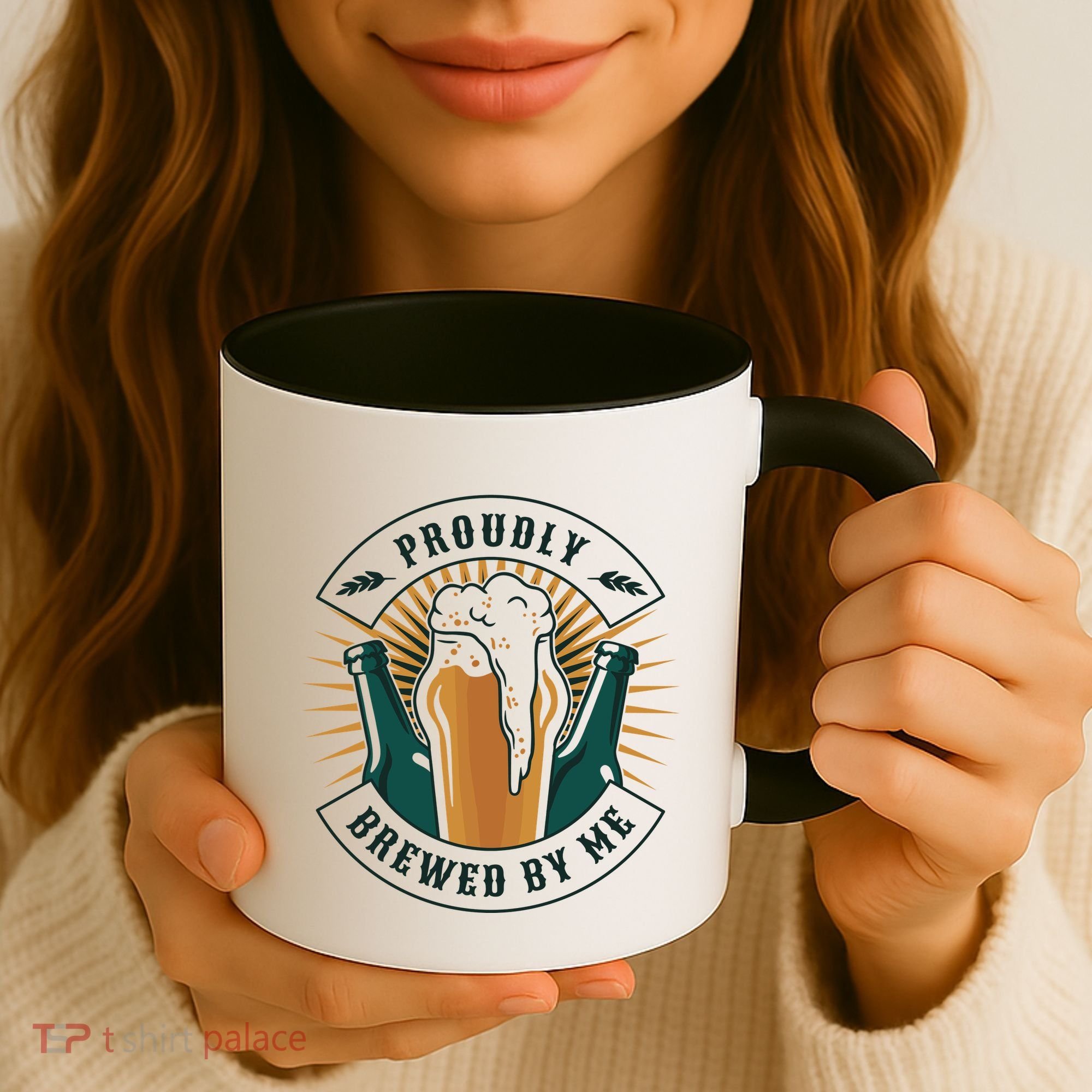 Proudly Brewed By Me Beer Coffee Mug