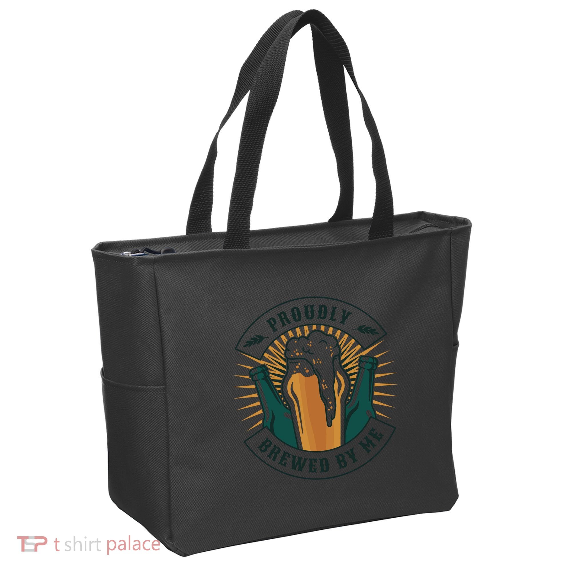 Proudly Brewed By Me Beer Tote Bag