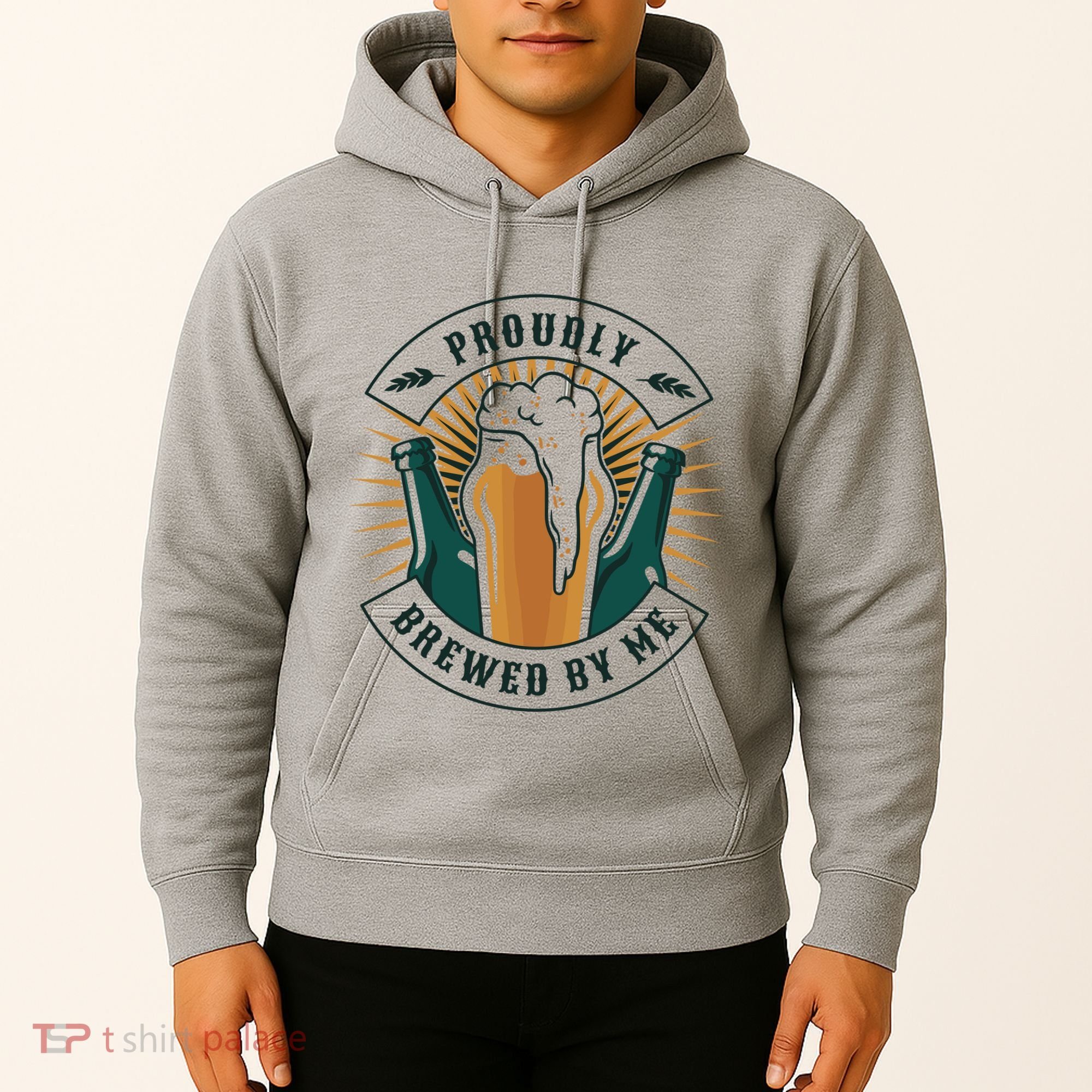 Proudly Brewed By Me Beer Hoodie