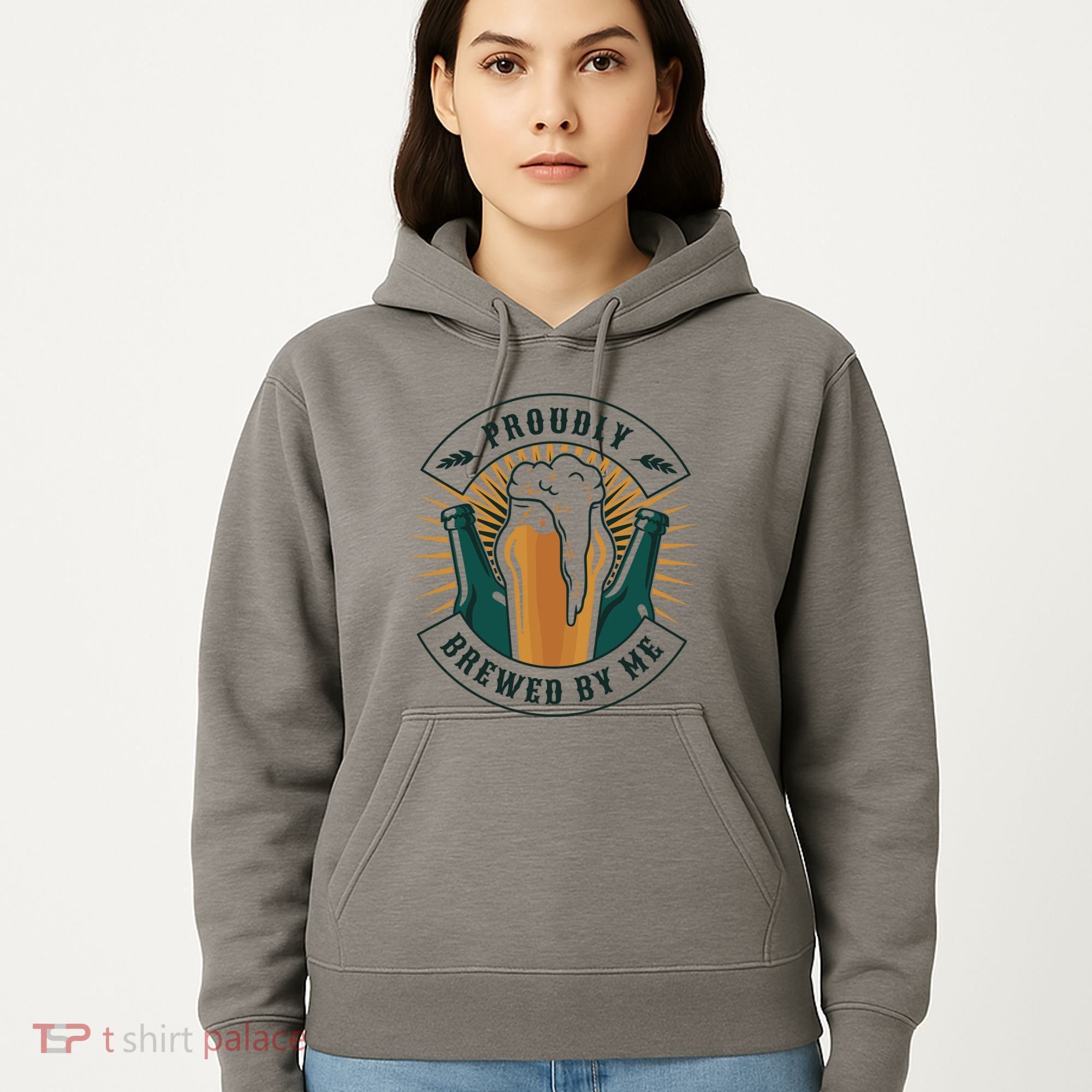 Proudly Brewed By Me Beer Hoodie