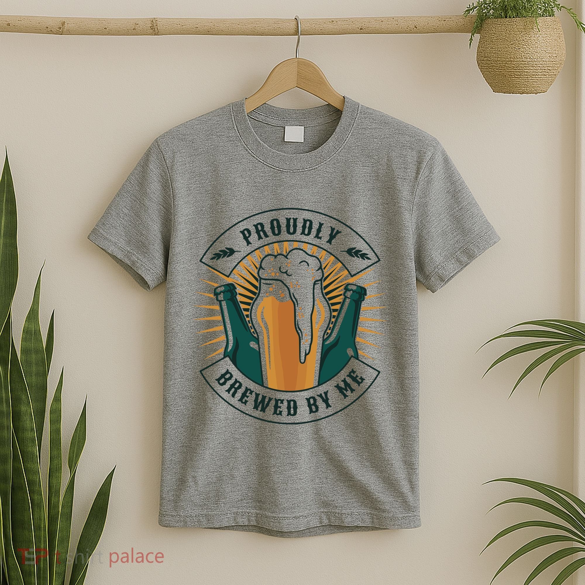 Proudly Brewed By Me Beer T-Shirt