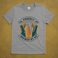 Proudly Brewed By Me Beer T-Shirt thumb 5