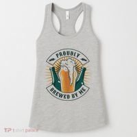 Proudly Brewed By Me Beer Women's Tank Top thumb 0