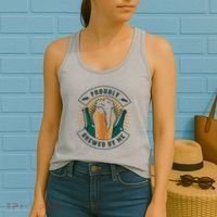 Proudly Brewed By Me Beer Women's Tank Top thumb 2