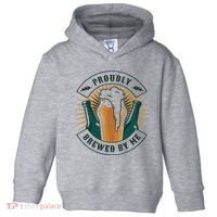 Proudly Brewed By Me Beer Toddler Hoodie thumb 0
