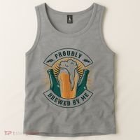 Proudly Brewed By Me Beer Tank Top thumb 2
