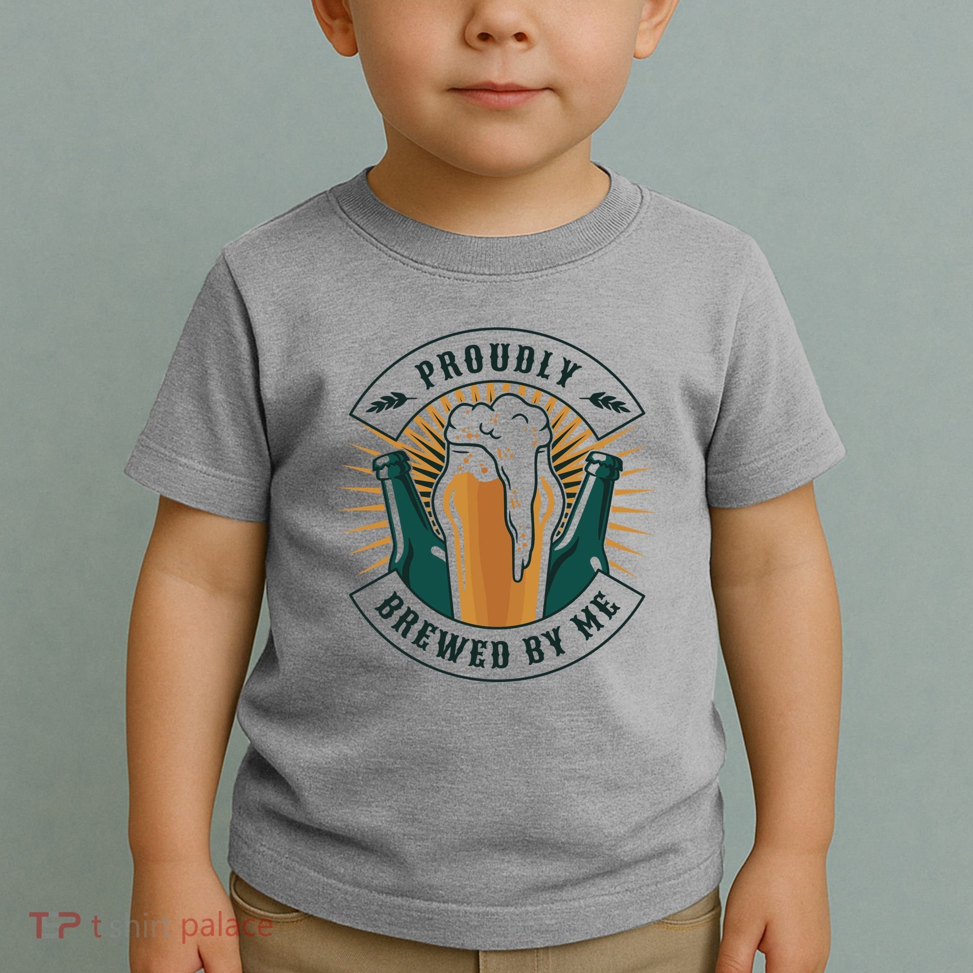 Proudly Brewed By Me Beer Toddler T-Shirt