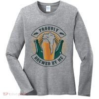 Proudly Brewed By Me Beer Women's Long Sleeve Shirt thumb 0