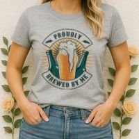 Proudly Brewed By Me Beer Women's T-Shirt thumb 2