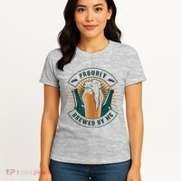 Proudly Brewed By Me Beer Women's T-Shirt thumb 4
